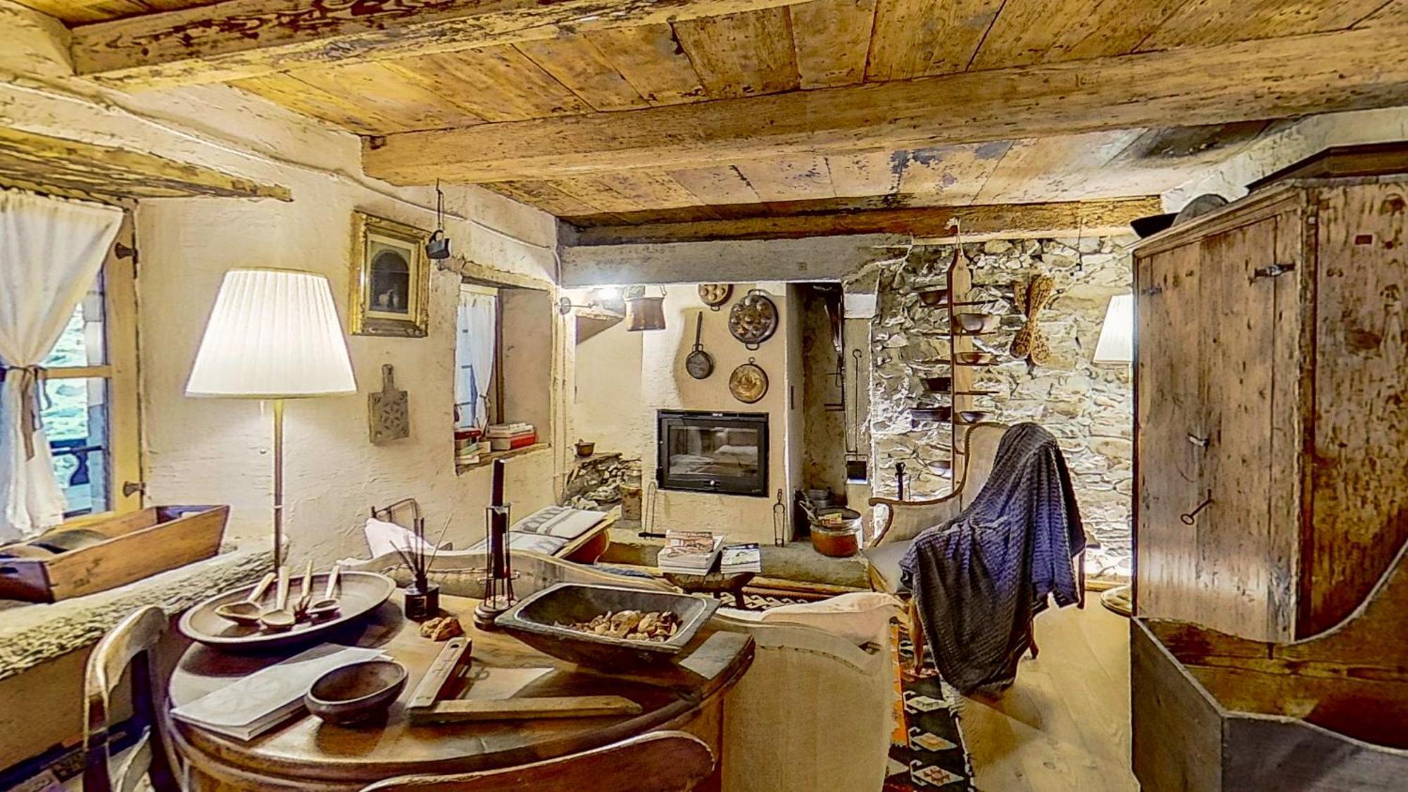 Ca' Scocc, Antica Casa Di Montagna In Valsesia Mollia Exterior foto