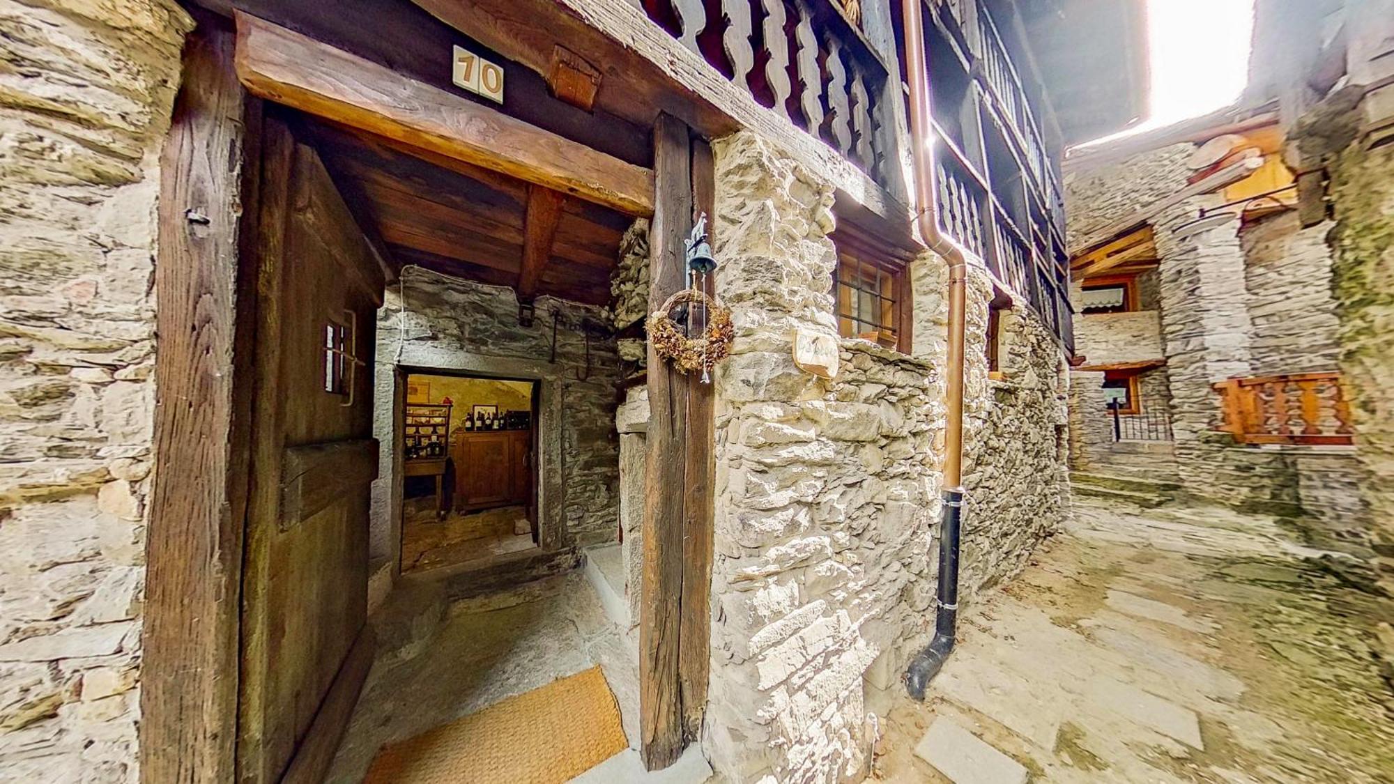 Ca' Scocc, Antica Casa Di Montagna In Valsesia Mollia Exterior foto