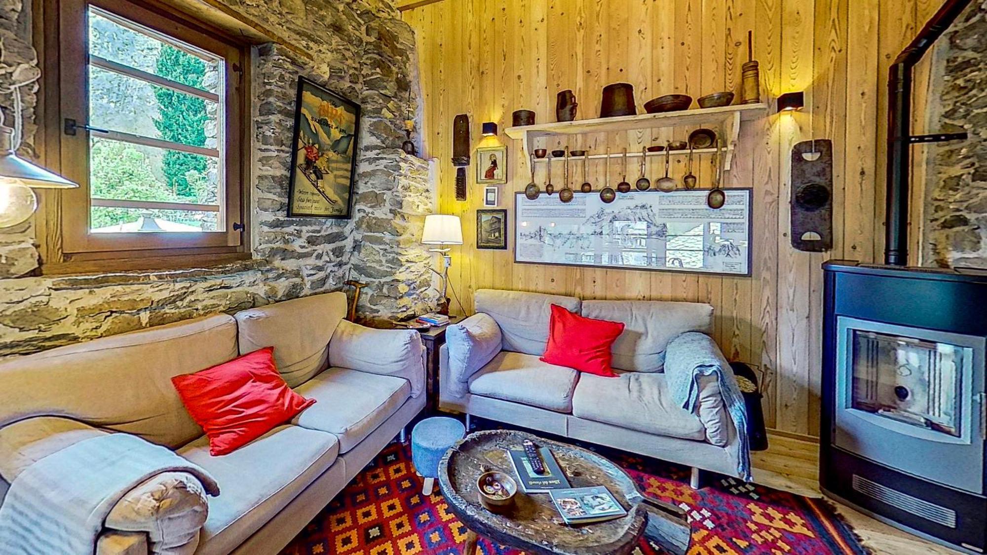 Ca' Scocc, Antica Casa Di Montagna In Valsesia Mollia Exterior foto